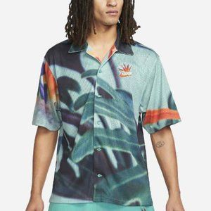 Nike Resort Hawaiian Mesh Shirt Teal